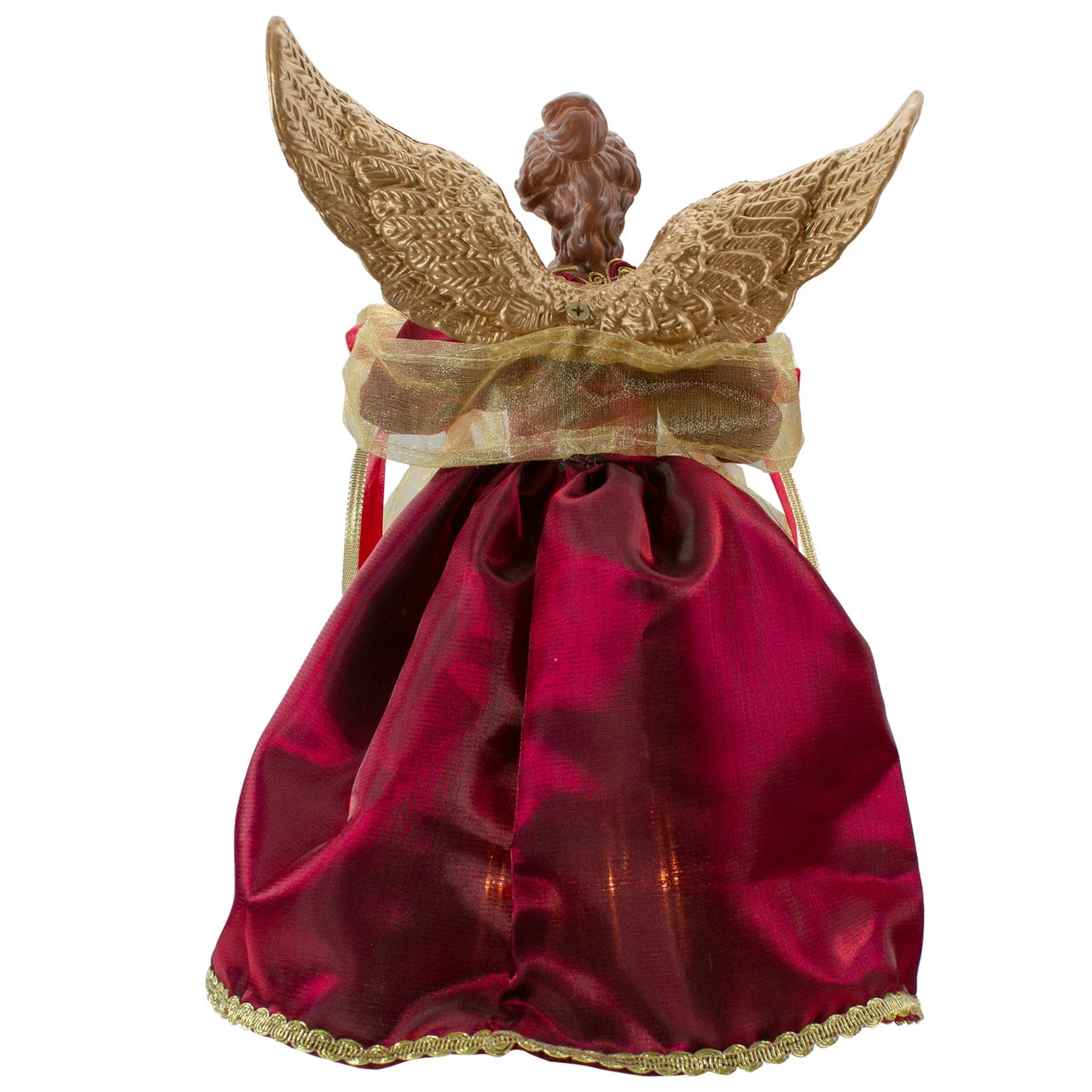 Northlight 13.5" Lighted Red And Gold Angel With Wings Christmas Tree Topper - Clear Lights 5 Northlight 13.5" Lighted Red And Gold Angel With Wings Christmas Tree Topper - Clear Lights - Image 5