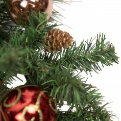 Northlight Green Mixed Foliage And Ornaments Artificial Christmas Wreath, 30-Inch, Unlit -Wreaths & Garland shop northlight s04192 3 updated 98107.1660326227