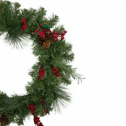 Northlight Pine Cones And Berries Artificial Christmas Wreath With Ribbon, 24-Inch, Unlit 7 Northlight Pine Cones And Berries Artificial Christmas Wreath With Ribbon, 24-Inch, Unlit -Wreaths & Garland shop northlight s04206 2 updated 11878.1660326224