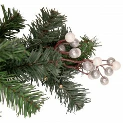 Northlight 6' X 10" Pre-Lit Decorated Green Pine Artificial Christmas Garland, Warm White LED Lights -Wreaths & Garland shop northlight s92633 2 updated 53302.1661887284