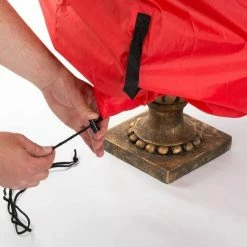 Northlight Set Of 2 Red And Black Christmas Topiary Storage Bags With Drawstring 36" -Wreaths & Garland shop northlight sb 10190 5 83064.1608779930