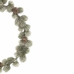 Northlight 12" Mini Frosted Pine Christmas Wreath With Pine Cones 5 Northlight 12" Mini Frosted Pine Christmas Wreath With Pine Cones -Wreaths & Garland shop northlight sf93423 2 47709.1653497758