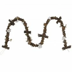 Northlight 5' Brown Dried Botanical Artificial Christmas Garland - Unlit