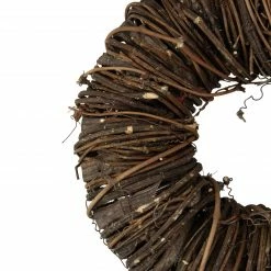 Northlight 12" Brown Rustic Twig And Tree Bark Artificial Spring Wreath -Wreaths & Garland shop northlight sh75205 1 15731.1663687960