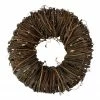 Northlight 12" Brown Rustic Twig And Tree Bark Artificial Spring Wreath