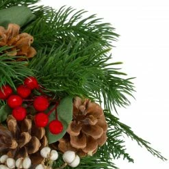 Northlight Green And Red "Welcome" Artificial Christmas Wreath - 12-Inch, Unlit -Wreaths & Garland shop northlight sh89630 4 updated 94335.1618414098