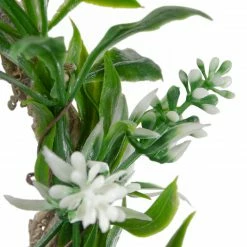 Northlight Mini Floral And Foliage Spring Wreath, Yellow 9" -Wreaths & Garland shop northlight sh91616 2 24929.1620236561