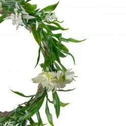 Northlight Mini Floral And Foliage Spring Wreath, Yellow 7" -Wreaths & Garland shop northlight sh91617 04 30097.1665433004