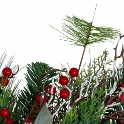 Northlight Dual Plaid And Berries Artificial Christmas Wreath - 24-Inch, Unlit 6 Northlight Dual Plaid And Berries Artificial Christmas Wreath - 24-Inch, Unlit -Wreaths & Garland shop northlight sm91188 close 46320.1664380278