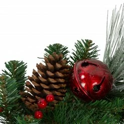 Northlight 6' X 12" Plaid And Houndstooth And Berries Artificial Christmas Garland - Unlit -Wreaths & Garland shop northlight sm91192 1 96377.1612585062