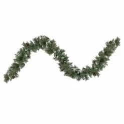 Northlight 9' X 10" Snow Valley Pine Artificial Christmas Garland, Unlit