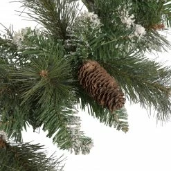 Northlight 9' X 10" Snow Valley Pine Artificial Christmas Garland, Unlit -Wreaths & Garland shop northlight sm92940 2 26525.1653583887