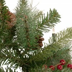 Northlight 9' X 12 Pre-Lit Snowy Waterloo Pine Artificial Christmas Garland - Clear Lights 6 Northlight 9' X 12 Pre-Lit Snowy Waterloo Pine Artificial Christmas Garland - Clear Lights -Wreaths & Garland shop northlight sm93000 2 69629.1660066535