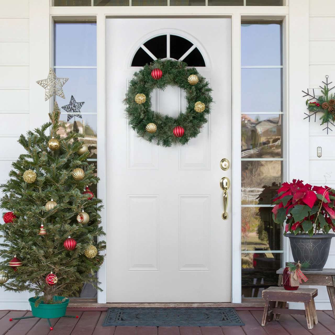 Northlight Oregon Cashmere Pine Artificial Christmas Wreath, 24-Inch, Unlit 2 Northlight Oregon Cashmere Pine Artificial Christmas Wreath, 24-Inch, Unlit - Image 2