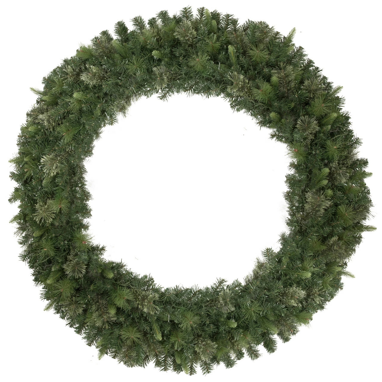 Northlight Kingston Cashmere Pine Commercial Size Artificial Christmas Wreath, 60-Inch, Unlit 1 Northlight Kingston Cashmere Pine Commercial Size Artificial Christmas Wreath, 60-Inch, Unlit