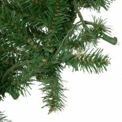 Northlight 9' X 12" Pre-Lit Winona Fir Artificial Christmas Garland, Warm White LED Lights -Wreaths & Garland shop northlight sm93078 2 23204.1659124020