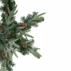 Northlight 32" Pre-Lit Artificial Mixed Pine And Pine Cone Christmas Snowflake Wreath 7 Northlight 32" Pre-Lit Artificial Mixed Pine And Pine Cone Christmas Snowflake Wreath -Wreaths & Garland shop northlight sm93377 2 43258.1661885740