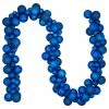 Northlight 6' Blue 3-Finish Shatterproof Ball Christmas Garland