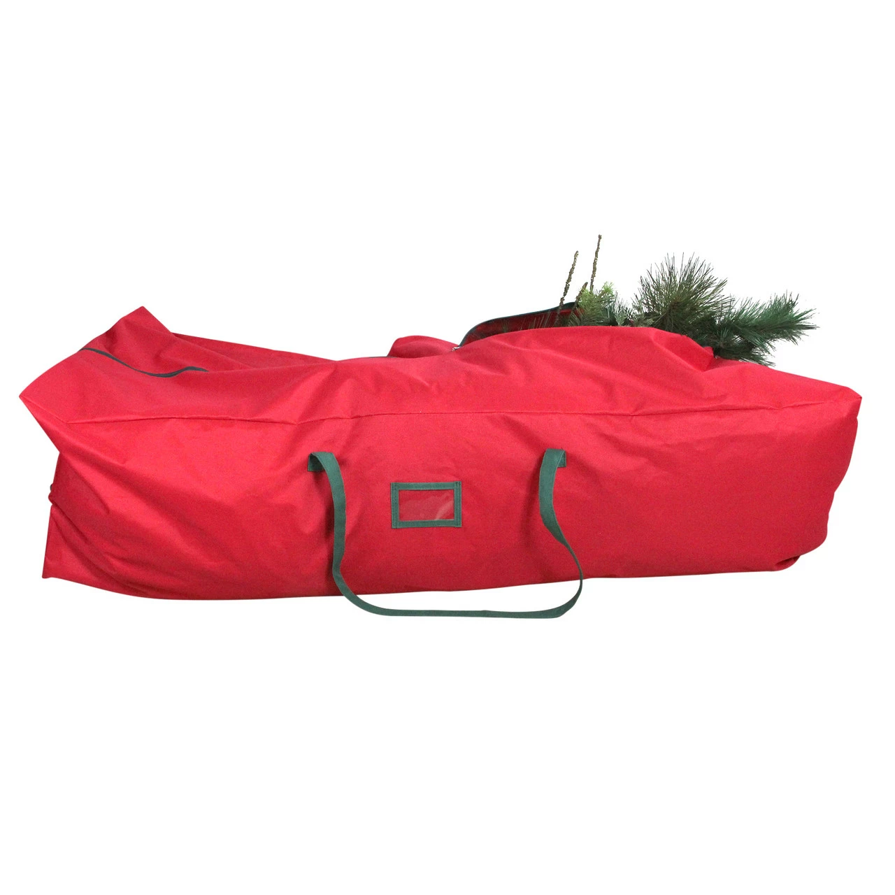 Northlight 7.5’ Red And Green Rolling Artificial Christmas Tree Storage Bag 1 Northlight 7.5’ Red And Green Rolling Artificial Christmas Tree Storage Bag