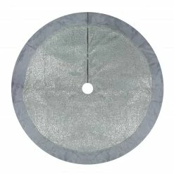 Northlight 48" Gray And Silver Faux Fur Snake Skin Pattern Christmas Tree Skirt -Wreaths & Garland shop northlight t1190661 2 sample 62454.1600996803