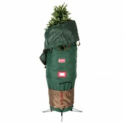 Northlight 89" Medium Green Upright Christmas Tree Protective Storage Bag - For Artificial Trees