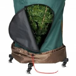Northlight Patented Medium Upright Tree Storage Bag With 2 Way- Up To 7ft Tree -Wreaths & Garland shop northlight tk 10105 8updated 22046.1633453906