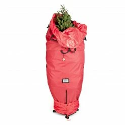 Northlight 96" Large Red Upright Christmas Tree Protective Storage Bag - For Artificial Trees -Wreaths & Garland shop northlight tk sb 10100 01 22815.1658517677