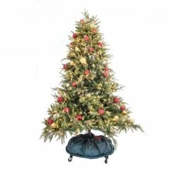 Northlight Decorated Christmas Tree Storage Bag With Rolling Stand-Holds 6-9 Ft Trees -Wreaths & Garland shop northlight tk tk 10104 4 14431.1588403803