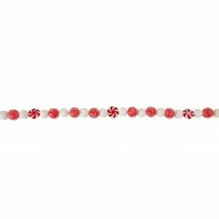 Northlight 4' Red And White Peppermint Candy Christmas Garland