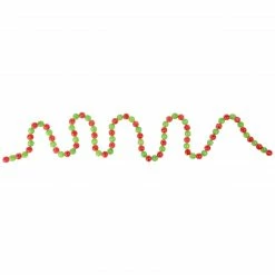 Northlight 6' Red And Green Glittered Candy Drop Christmas Garland, Unlit -Wreaths & Garland shop northlight tr92578 updated2022 45413.1659562355
