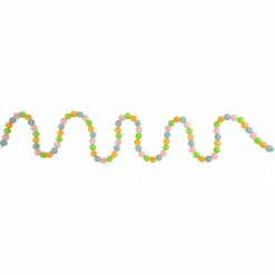 Northlight 6ft Pastel Faux Candy Christmas Garland - Unlit -Wreaths & Garland shop northlight tr92579 updated2022 93574.1659562354