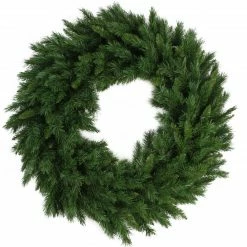 Northlight Lush Mixed Pine Artificial Christmas Wreath, 24-Inch, Unlit -Wreaths & Garland shop northlight v03944 3 55472.1600132667
