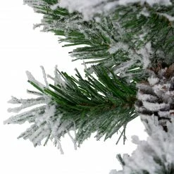 Northlight 9' X 10" Flocked Angel Pine And Pine Cones Artificial Christmas Garland - Unlit 5 Northlight 9' X 10" Flocked Angel Pine And Pine Cones Artificial Christmas Garland - Unlit -Wreaths & Garland shop northlight v03980 3 43377.1600218891
