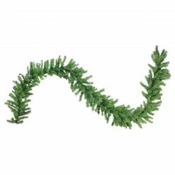 Northlight 100' X 12" Green Canadian Pine Commercial Length Artificial Christmas Garland, Unlit -Wreaths & Garland shop northlight v04259 3 91973.1664119883