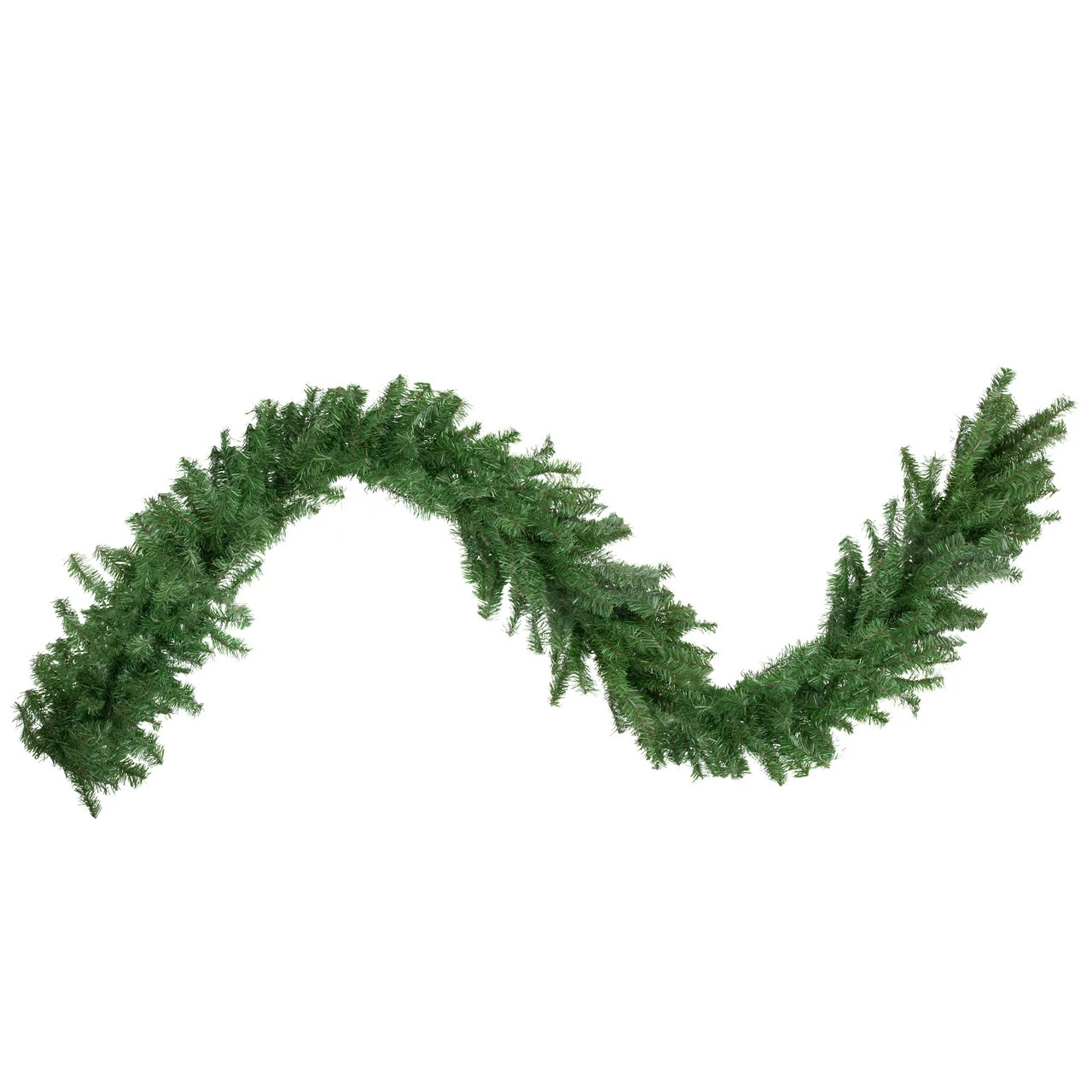 Northlight 9' X 12" Canadian Pine 2-Tone Artificial Christmas Garland - Unlit 1 Northlight 9' X 12" Canadian Pine 2-Tone Artificial Christmas Garland - Unlit