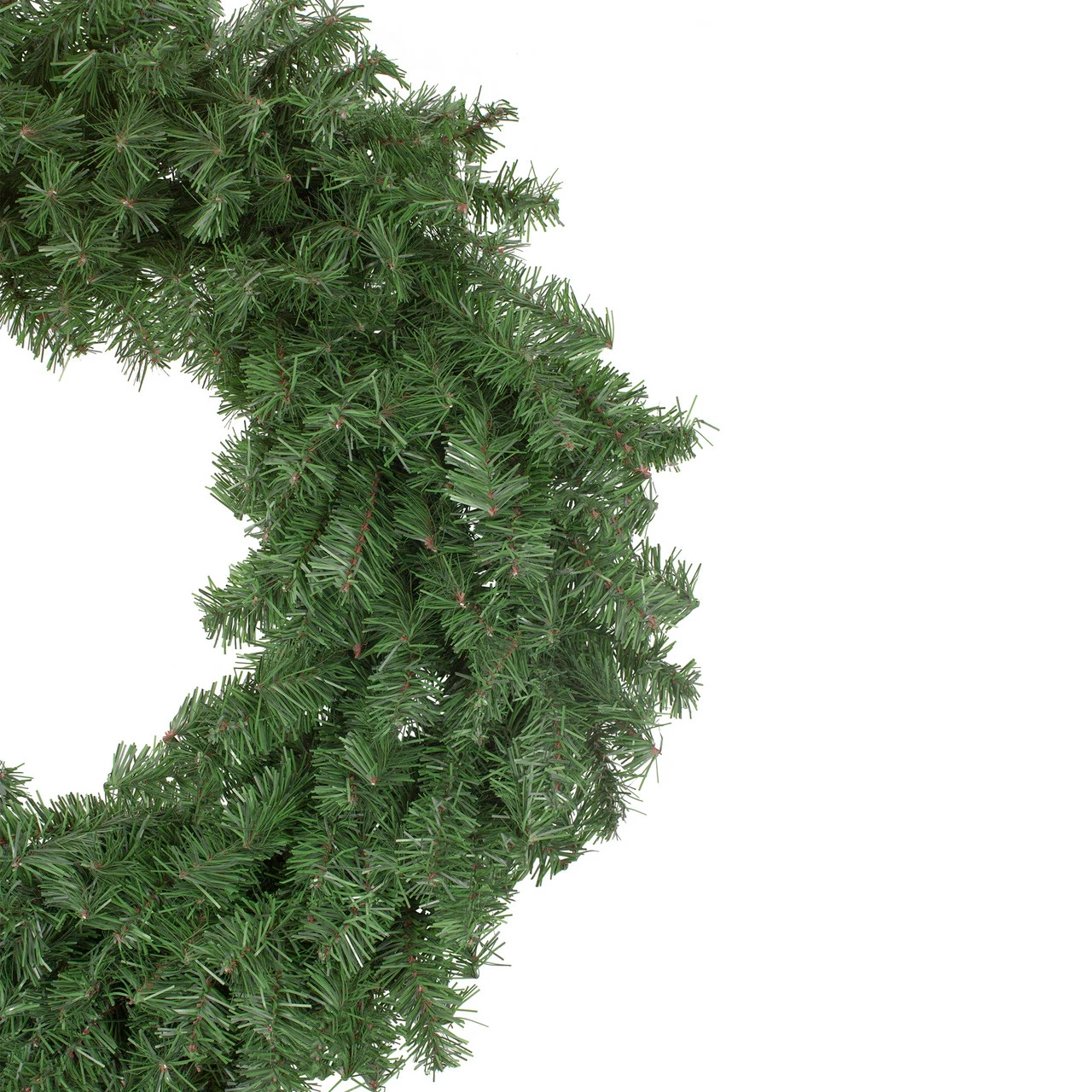 Northlight Canadian Pine Artificial Christmas Wreath, 30-Inch, Unlit 2 Northlight Canadian Pine Artificial Christmas Wreath, 30-Inch, Unlit - Image 2