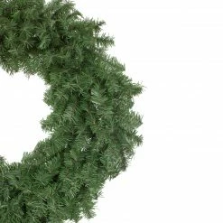 Alternative view of Northlight Canadian Pine Artificial Christmas Wreath, 24-Inch, Unlit