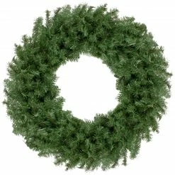 Northlight 36" Green Canadian Pine Artificial Christmas Wreath - Unlit