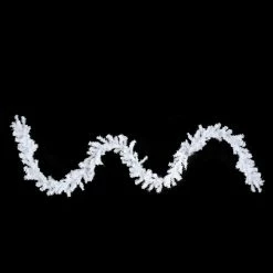 Northlight 9' X 10" White Canadian Pine Artificial Christmas Garland, Unlit -Wreaths & Garland shop northlight v04273 3 48246.1663687955