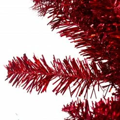 Northlight 24" Metallic Red Artificial Double Tinsel Christmas Wreath - Unlit 5 Northlight 24" Metallic Red Artificial Double Tinsel Christmas Wreath - Unlit -Wreaths & Garland shop northlight v27359 03 37678.1601429499