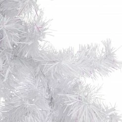 Northlight 9' X 10" Icy White Iridescent Spruce Artificial Christmas Garland - Unlit -Wreaths & Garland shop northlight v87058 2 updated2022 82722.1665087476