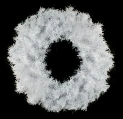Northlight Icy White Iridescent Spruce Artificial Christmas Wreath - 18-Inch, Unlit 5 Northlight Icy White Iridescent Spruce Artificial Christmas Wreath - 18-Inch, Unlit -Wreaths & Garland shop northlight v87059 3 78978.1664466678