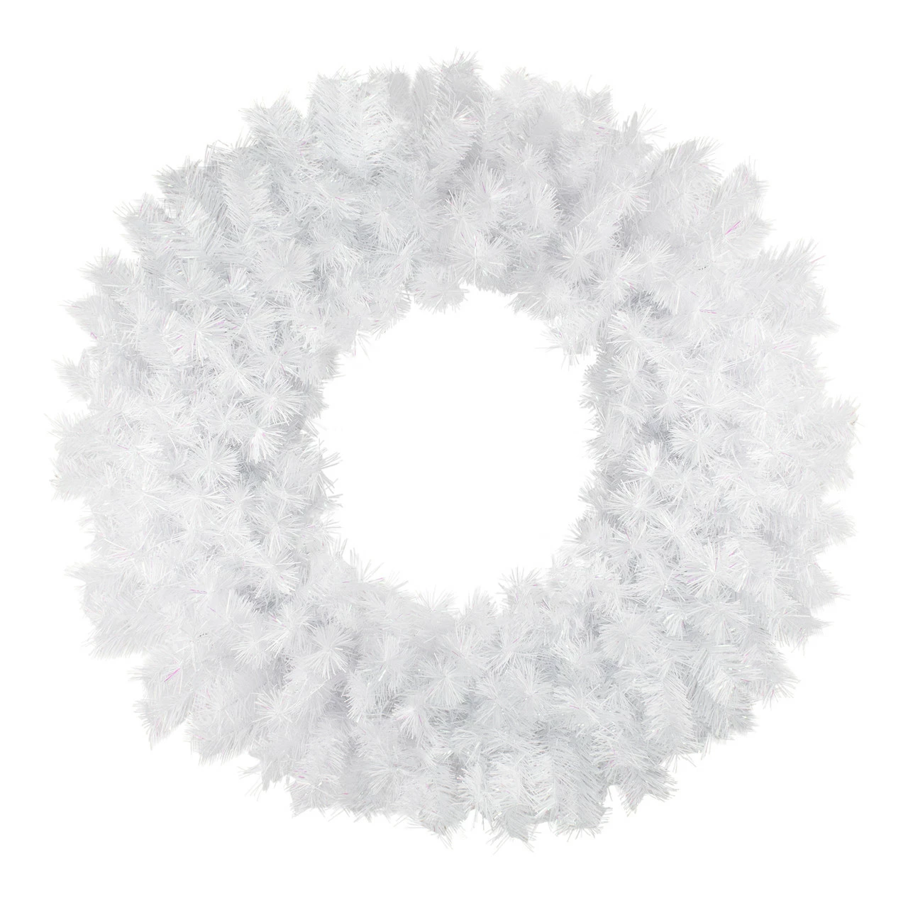 Northlight Icy White Iridescent Spruce Artificial Christmas Wreath - 36-Inch, Unlit 1 Northlight Icy White Iridescent Spruce Artificial Christmas Wreath - 36-Inch, Unlit