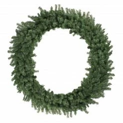 Northlight Canadian Pine Commercial Size Artificial Christmas Wreath, 60-Inch, Unlit 5 Northlight Canadian Pine Commercial Size Artificial Christmas Wreath, 60-Inch, Unlit -Wreaths & Garland shop northlight v87065 3 01965.1601642753