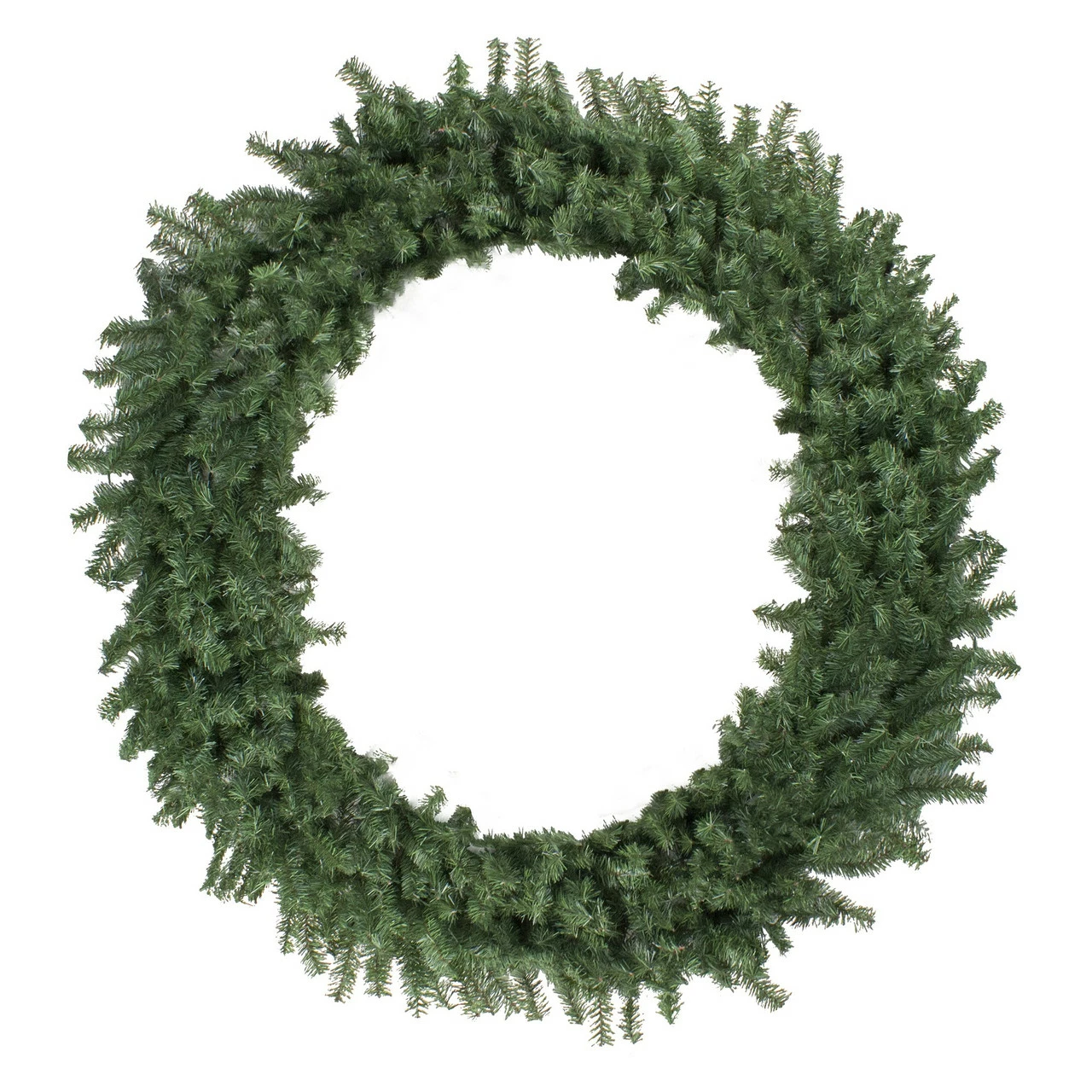 Northlight Canadian Pine Commercial Size Artificial Christmas Wreath, 60-Inch, Unlit 3 Northlight Canadian Pine Commercial Size Artificial Christmas Wreath, 60-Inch, Unlit - Image 3