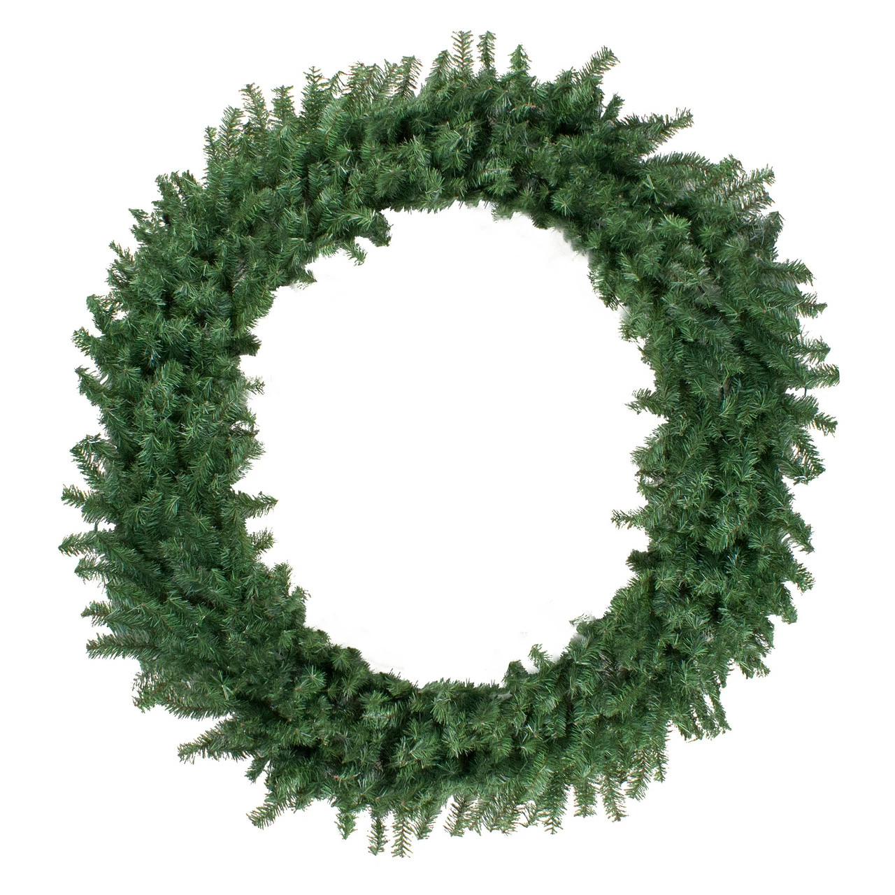 Northlight Canadian Pine Commercial Size Artificial Christmas Wreath, 60-Inch, Unlit 1 Northlight Canadian Pine Commercial Size Artificial Christmas Wreath, 60-Inch, Unlit