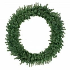 Northlight Green Canadian Pine Commercial Size Artificial Christmas Wreath, 72-Inch, Unlit
