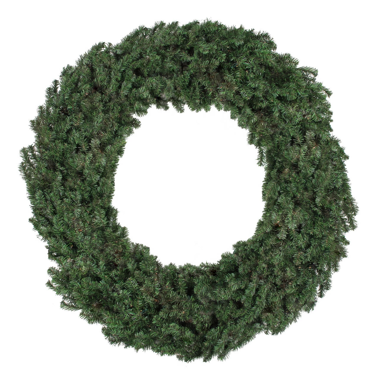 Northlight Commercial Size Canadian Pine Artificial Christmas Wreath, 8ft, Unlit 1 Northlight Commercial Size Canadian Pine Artificial Christmas Wreath, 8ft, Unlit