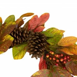 Northlight Leaves And Berries Twig Artificial Thanksgiving Wreath - 26-Inch, Unlit 7 Northlight Leaves And Berries Twig Artificial Thanksgiving Wreath - 26-Inch, Unlit -Wreaths & Garland shop northlight vm26528 4 38096.1665610748