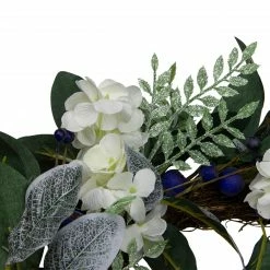 Northlight Iced Hydrangeas, Blueberries, And Foliage Artificial Christmas Wreath - 26 Inch, Unlit 7 Northlight Iced Hydrangeas, Blueberries, And Foliage Artificial Christmas Wreath - 26 Inch, Unlit -Wreaths & Garland shop northlight vm26545 3 47904.1665611928